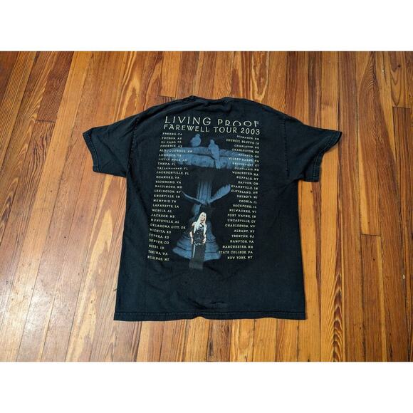 Cher Living Proof Farewell Tour 2003 Y2K Tennessee River Tag Size Large - Picture 2 of 7